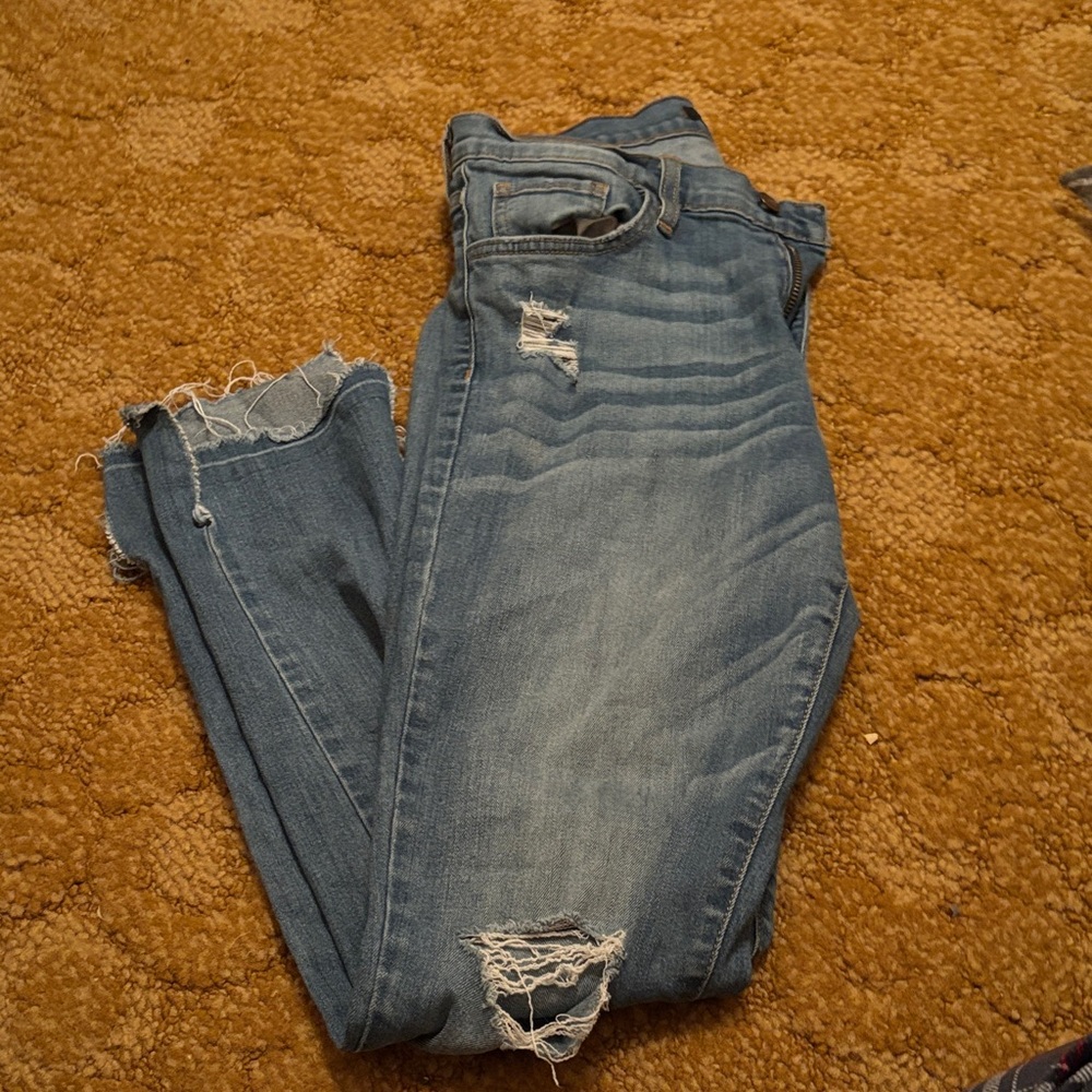 Flying monkey skinny jeans